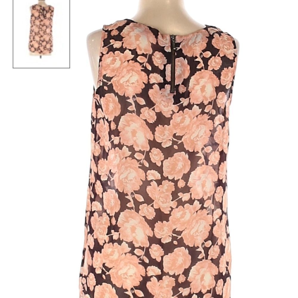 LOFT Rose Print Tank Top - Picture 4 of 4
